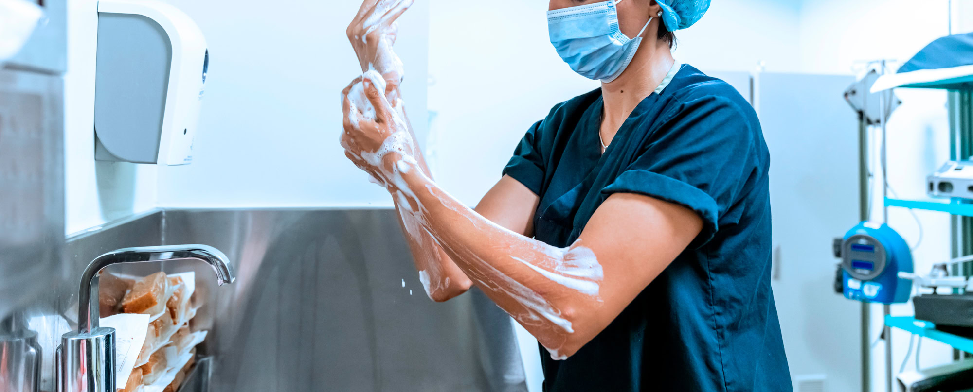 Healthcare professional reviewing medical policy documents with a patient